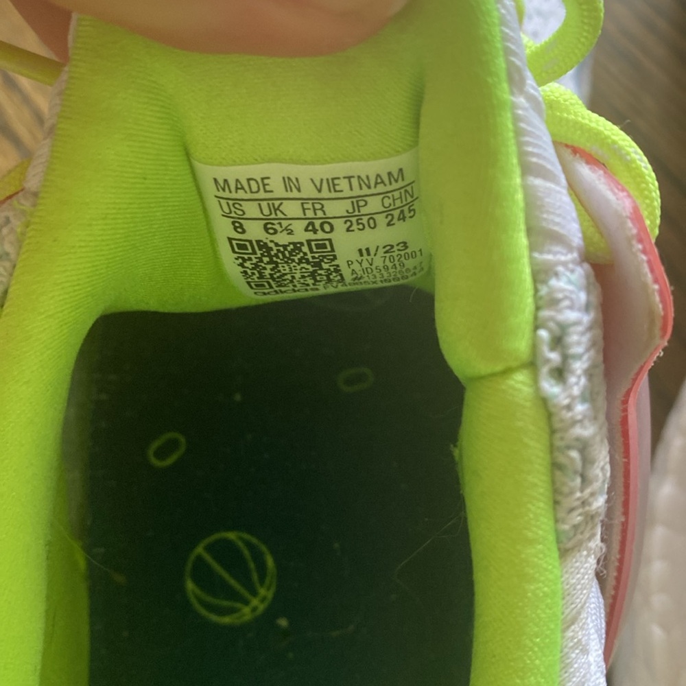 Adidas Neon Sneakers - Picture 5 of 5